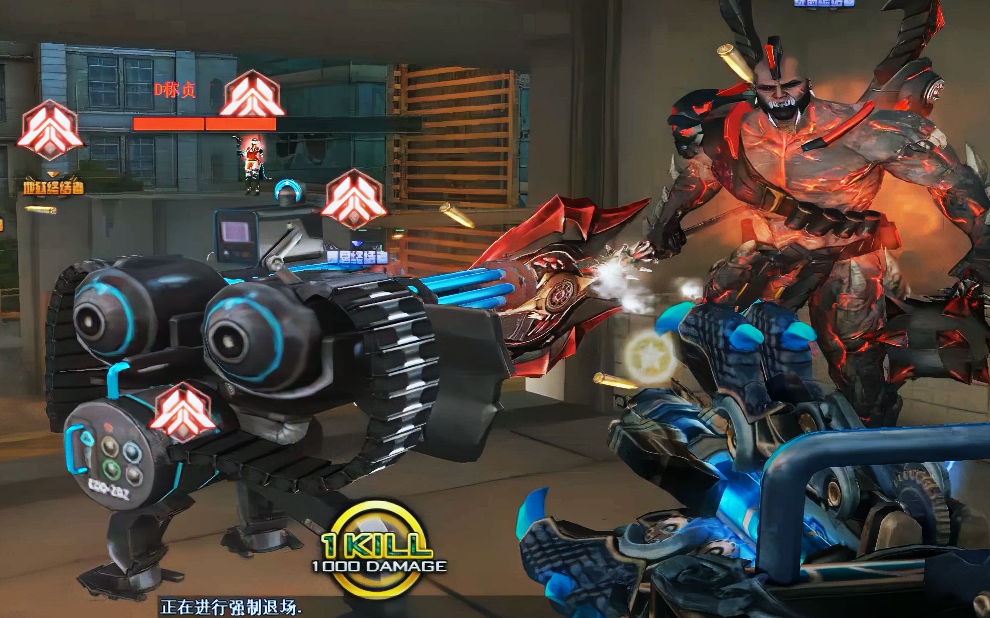 cf 新猎手体验 可以放置炮台 自带加特林 玉龙解说_穿越火线_游戏解说