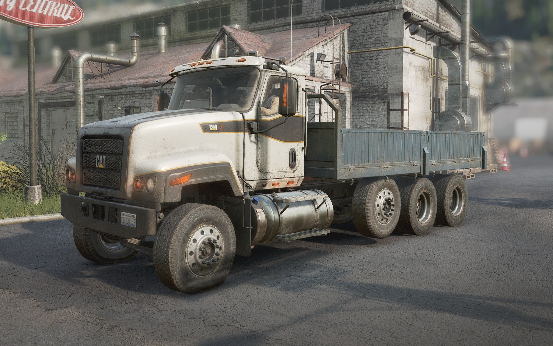 【雪地奔驰】城市工业 体验渡轮 公路卡车卡特ct681越野