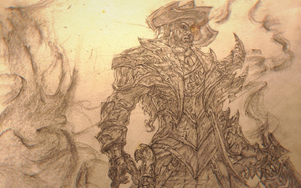 手绘西部魔影卢锡安!_哔哩哔哩 (゜-゜)つロ 干杯~-bilibili