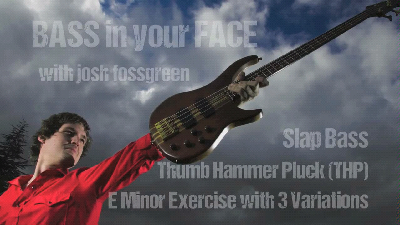 josh贝斯slapthp组合练习附谱