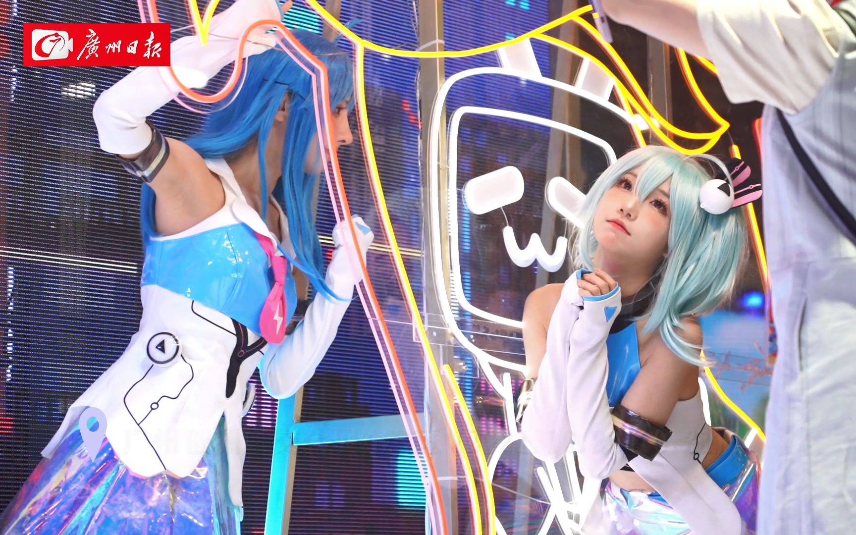 广州cicf漫展开展,惊现2233娘