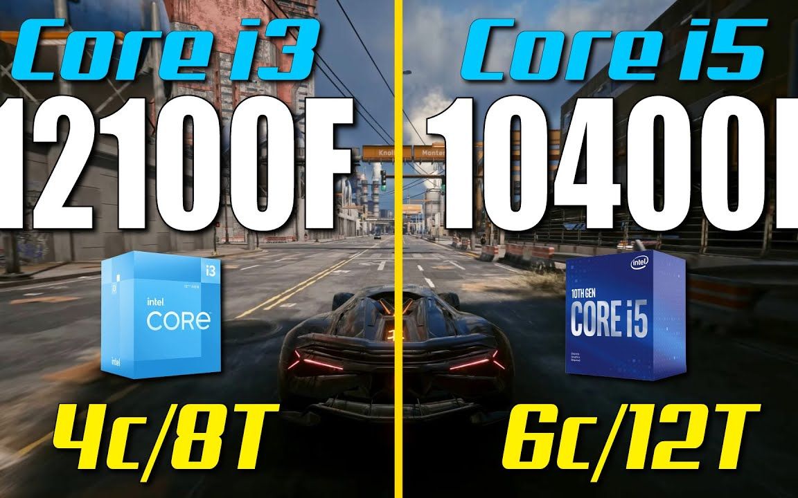 benchmarki312100fvsi510400f1080p游戏对比测试