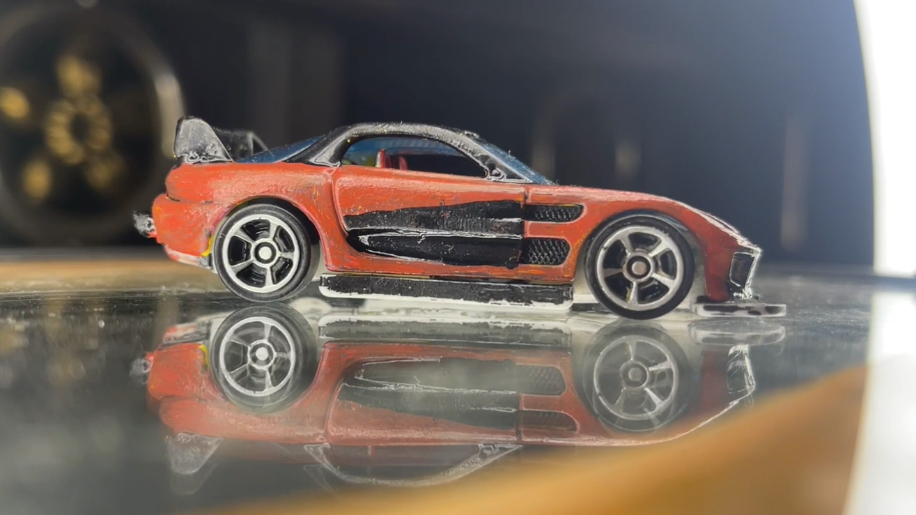 重新调了一个橙色韩的rx7