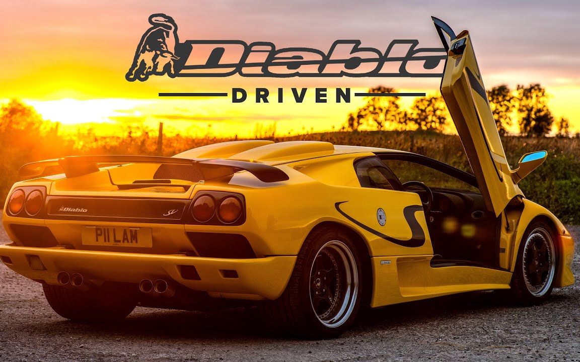 兰博基尼diablo sv 道路测试