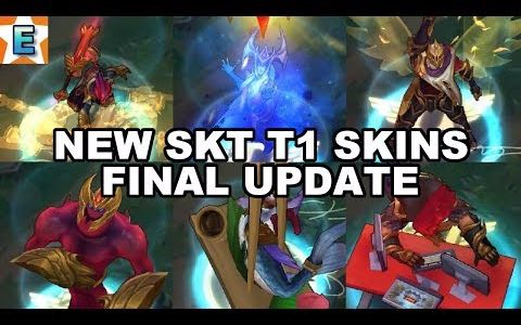 SKT T1 S6冠军皮肤来袭 技能特效展示 lol英雄联盟哔哩哔哩bilibili