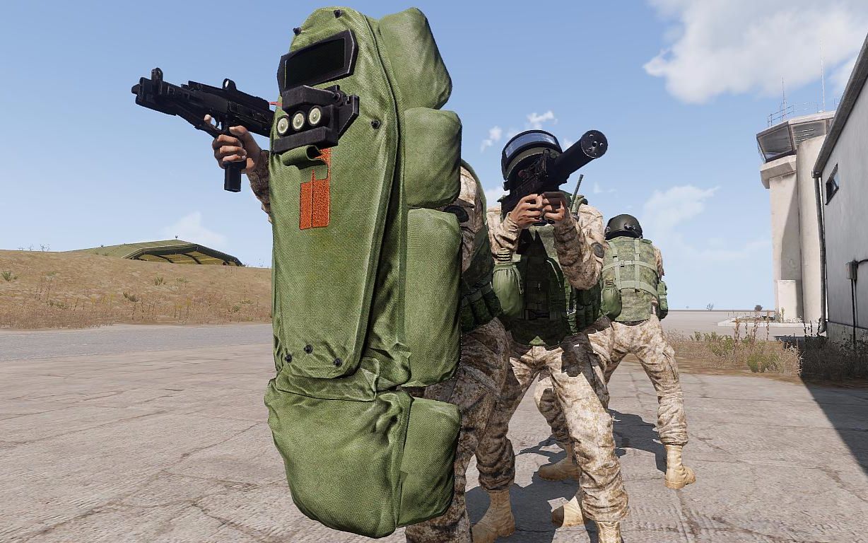 武装突袭3 ka武器包v3.2 vant-vm 毛子大盾演示视频