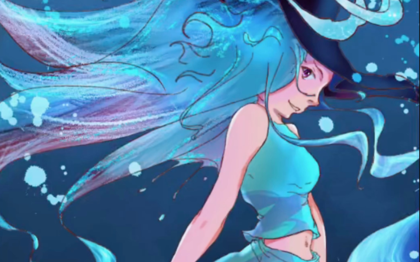 ipad绘画-水的魔法师