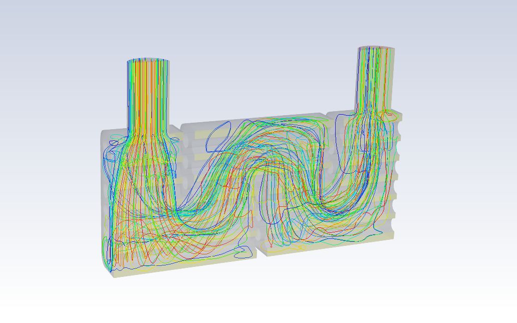 Ansys workbench,Fluent换热器模拟,水升温仿真,仅供参考.哔哩哔哩bilibili