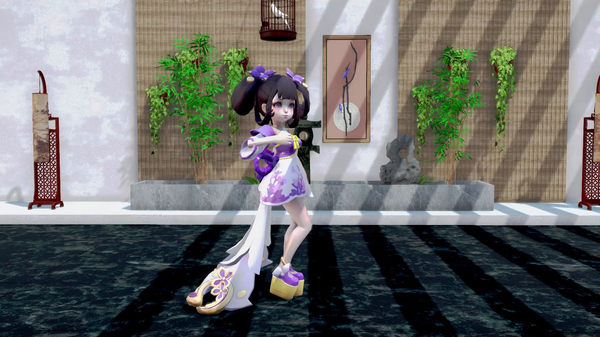 活动作品mmd王者荣耀小乔丁香结酒醉的蝴蝶