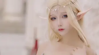 Download Video: [QCos]Elf Princess Cosplay (2)