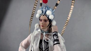 开箱视频303TOYS x 偶之相1/6 国风传奇西游记尸魔白骨夫人_哔哩哔哩_