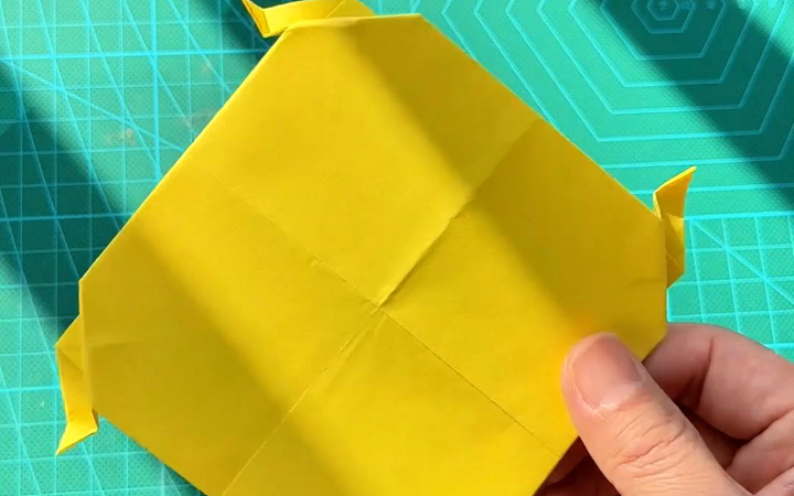 飞碟折纸教程图片