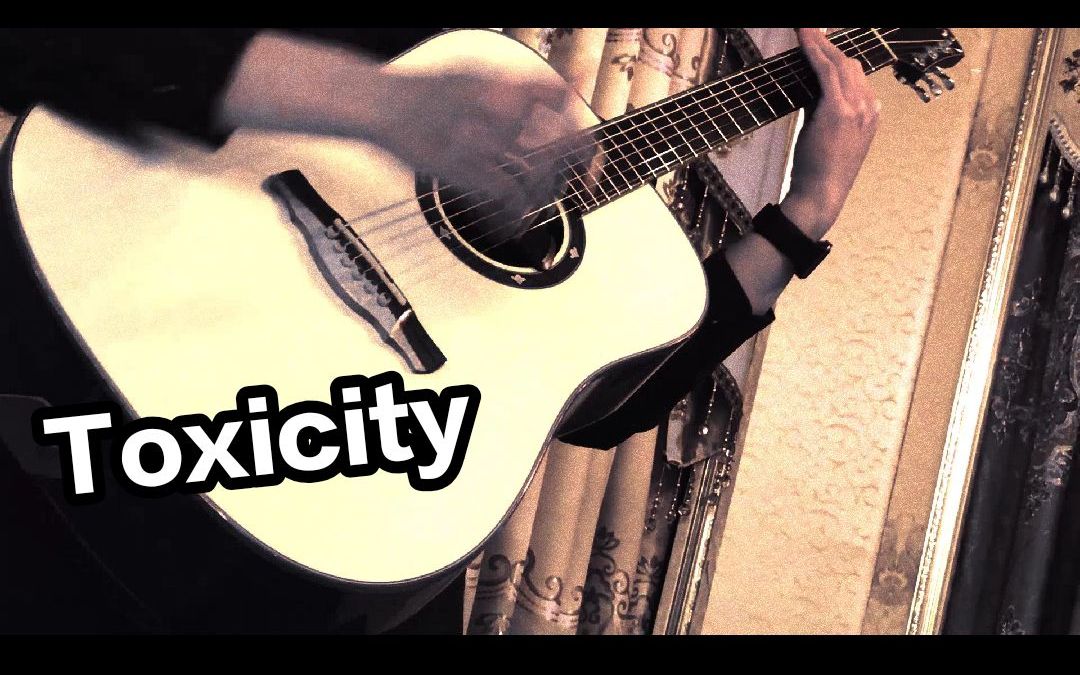 【心脏不好勿进】一阵阵底鼓直击你耳膜的指弹!Toxicity—Marcin Patrzalek cover by 张唯哔哩哔哩bilibili