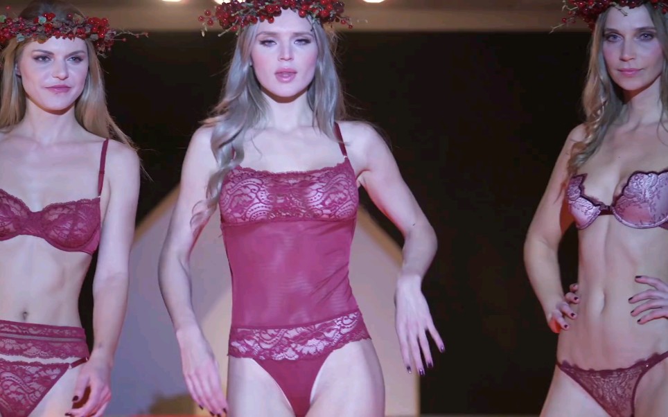 [图]WHITE SECRET - SEXY LINGERIE Fashion Event KÖRPERNAH Berlin Nov 2017 in 4K