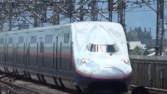 日本上越新干线e3系高铁高速通过 哔哩哔哩 Bilibili