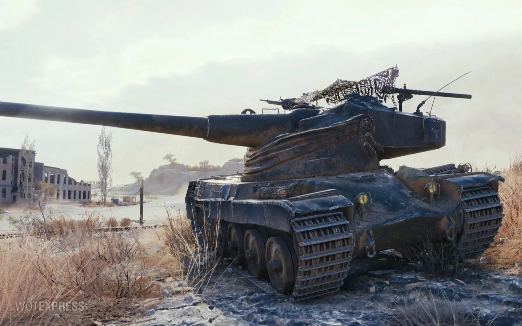 这三发120炸烂了ht的侧面amx50120九级法国绅士