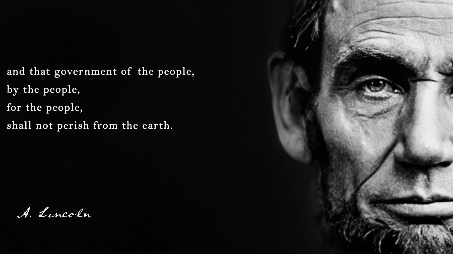 The Gettysburg Address 葛底斯堡演说（朗诵版）