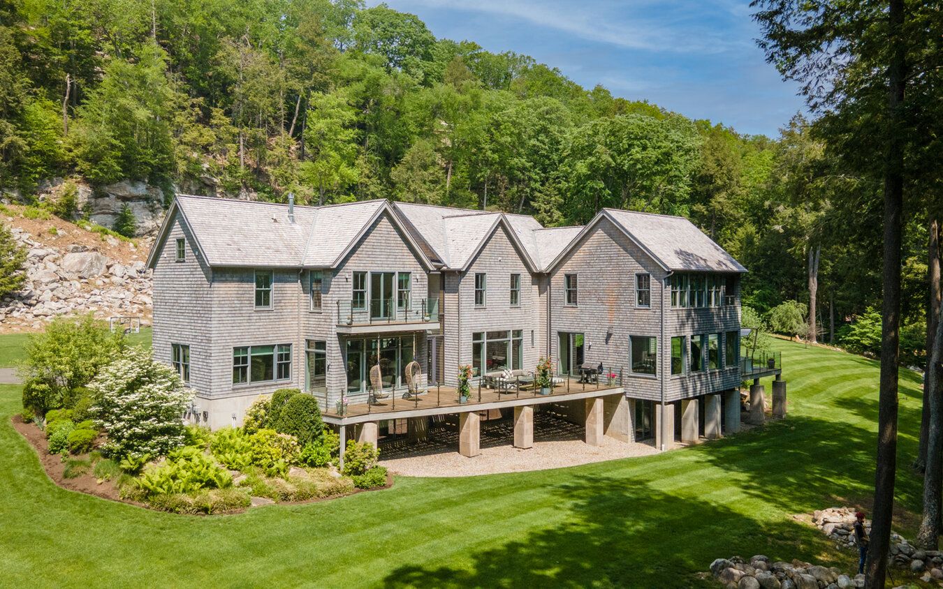 位于康涅狄格州韦斯顿的一座宁静优雅的山间别墅|24 martin rd
