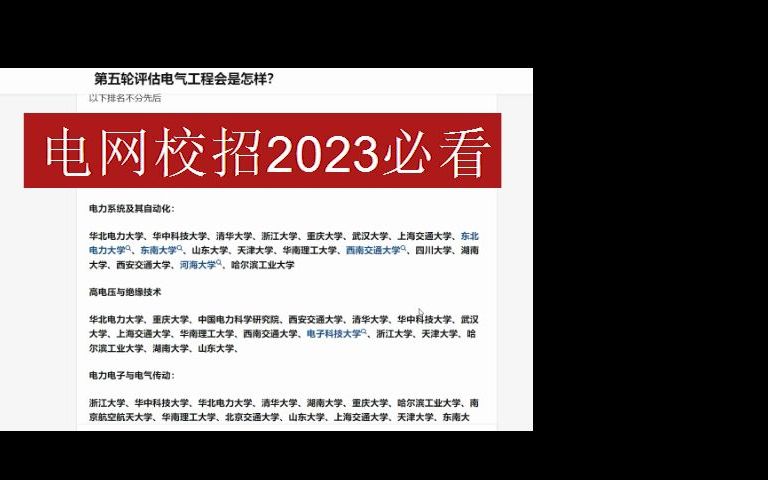 电网2023届准备校招的人必看!剩下时间不多了...奋战一个月拿到令人心动的offer!收藏加关注,后续还会更新国网相关!哔哩哔哩bilibili