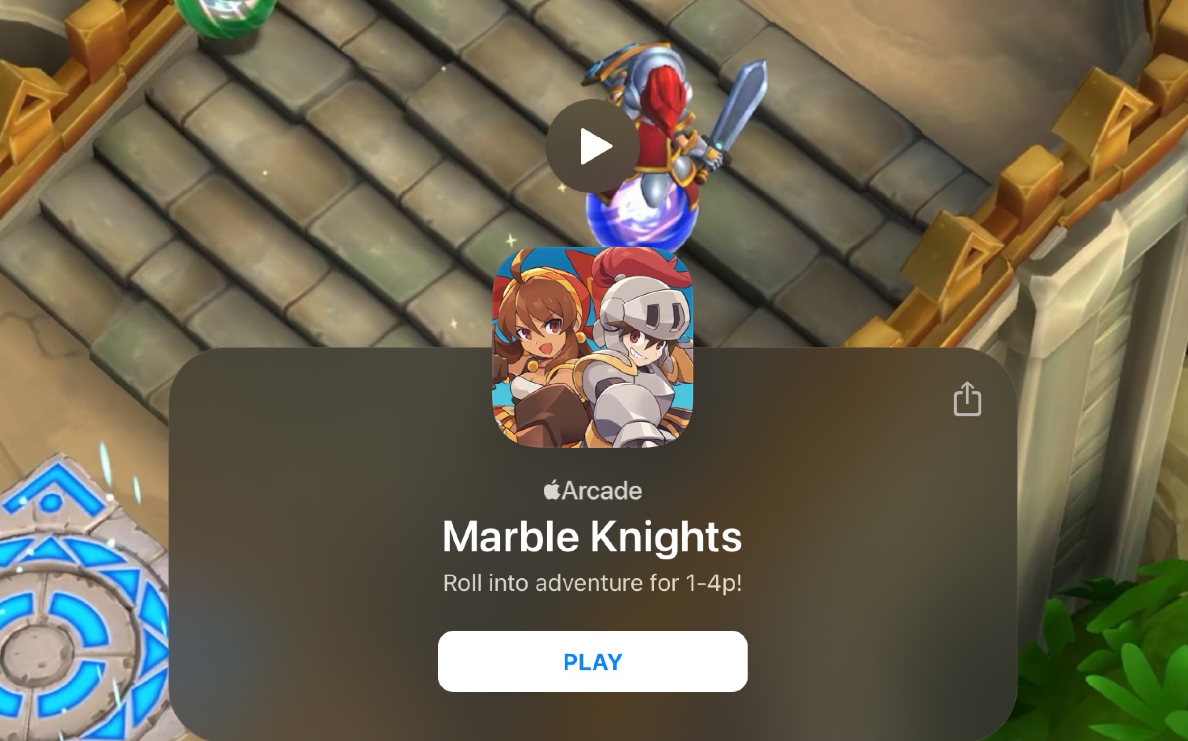 [图]Apple Arcade 游戏-----Marble Knights