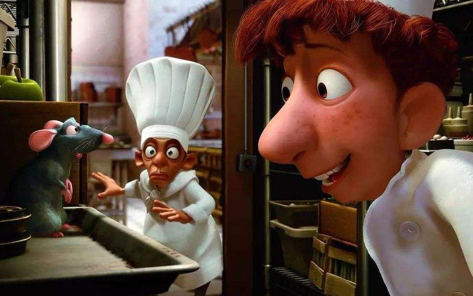 料理鼠王电影解说,迪士尼老鼠怀揣梦想,自学成才成为法国顶级厨神