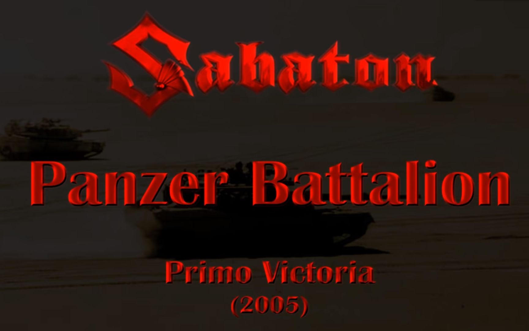 Sabaton  Panzer Battalion (Lyrics English Deutsch)哔哩哔哩bilibili