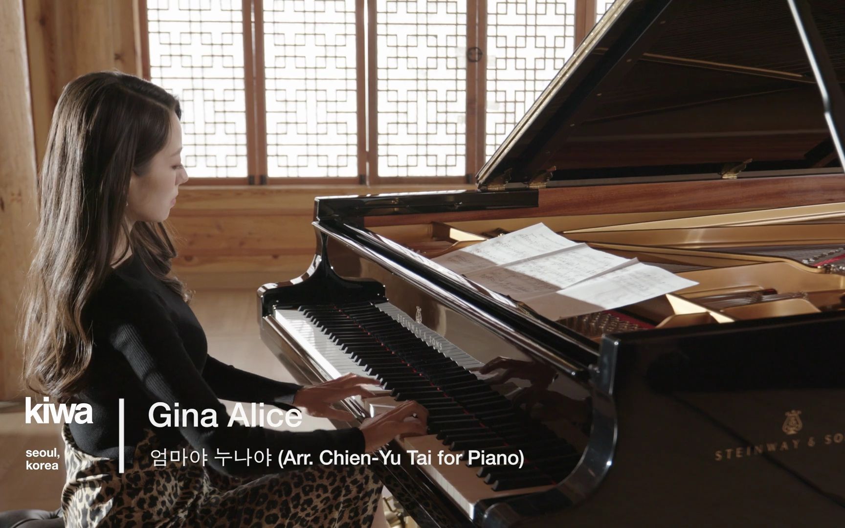 [图]【吉娜·爱丽丝】Dear Mother, Dear Sister (Arr. Chien-Yu Tai for Piano)｜kiwa LIVE session