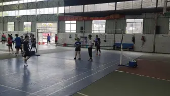 气排球：苗源糖水队vs波/浩队，国标气排球4.20练习赛