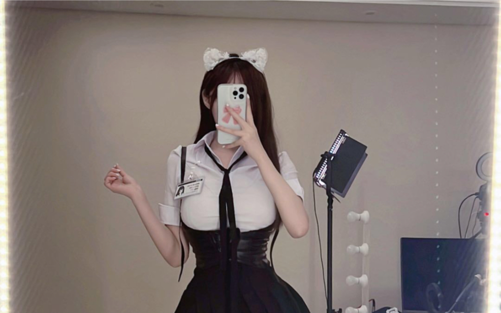 女装双马尾弹力摇