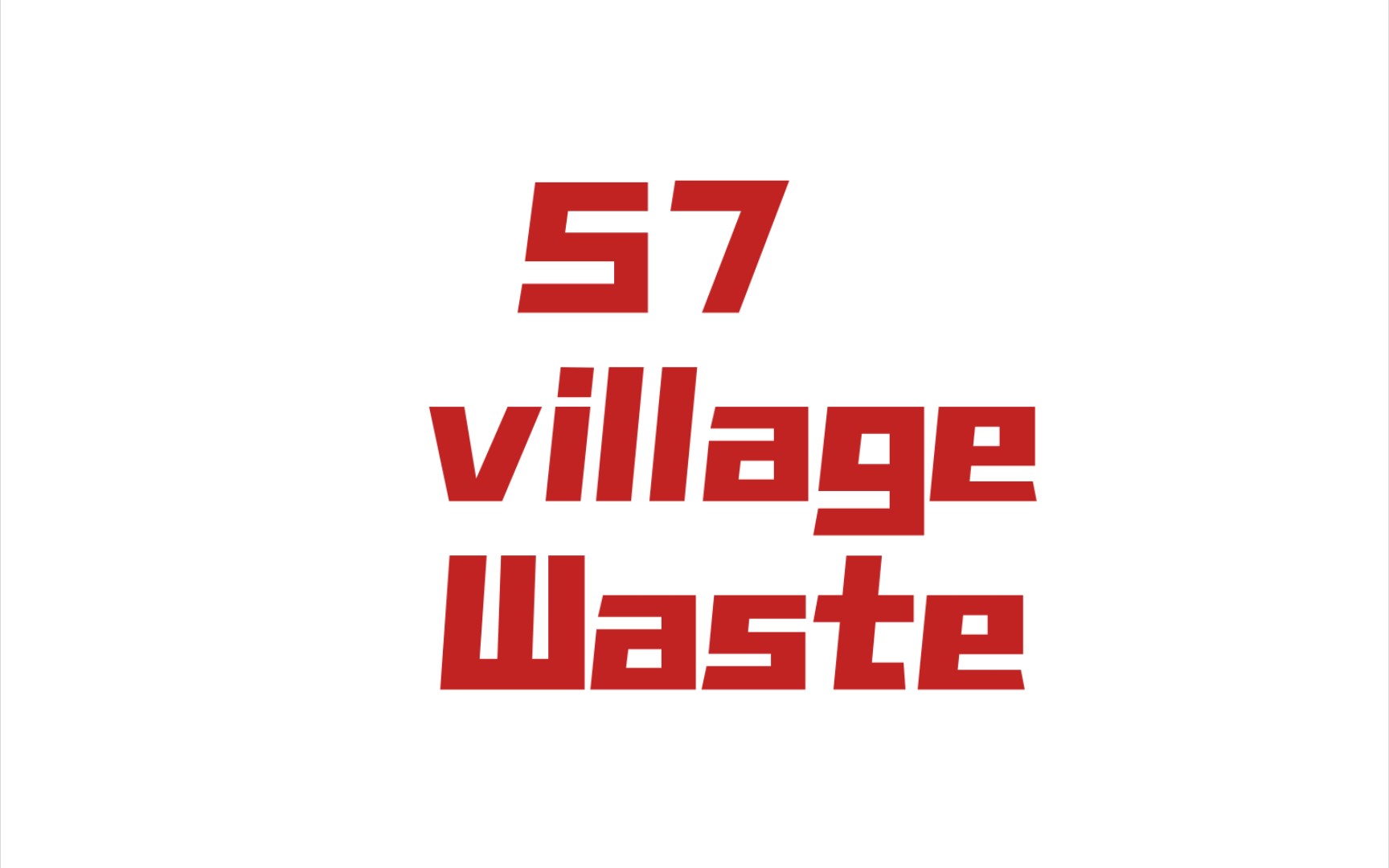 初中英语单词朗读57(Village waste)哔哩哔哩bilibili