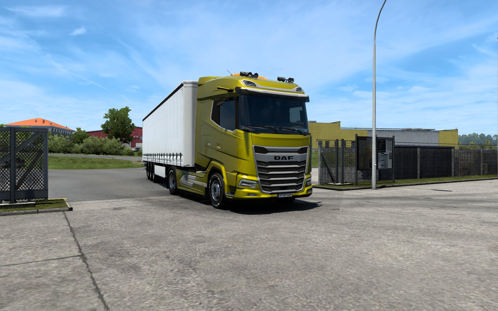 欧洲卡车模拟2达夫xg初体验