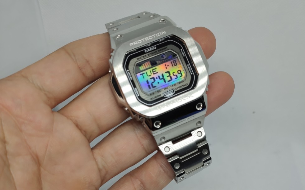 卡西欧手表glx5600潮汐炫彩屏