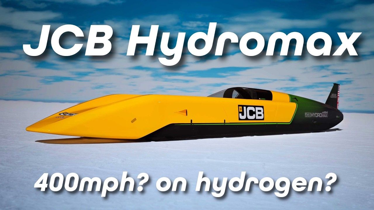JCB Hydromax: Technical details of the new speed record car