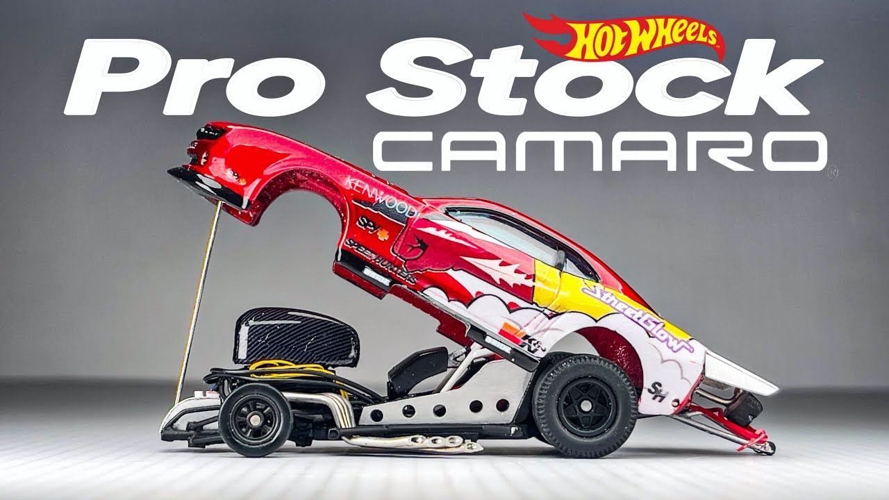 【改装-jdp】pro stock drag camaro风火轮改造重涂custom