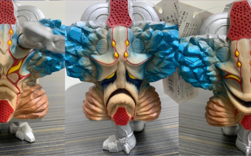 万代软胶分享:三面机械头兽加拉翁,经典只存在于幻想中的完全体