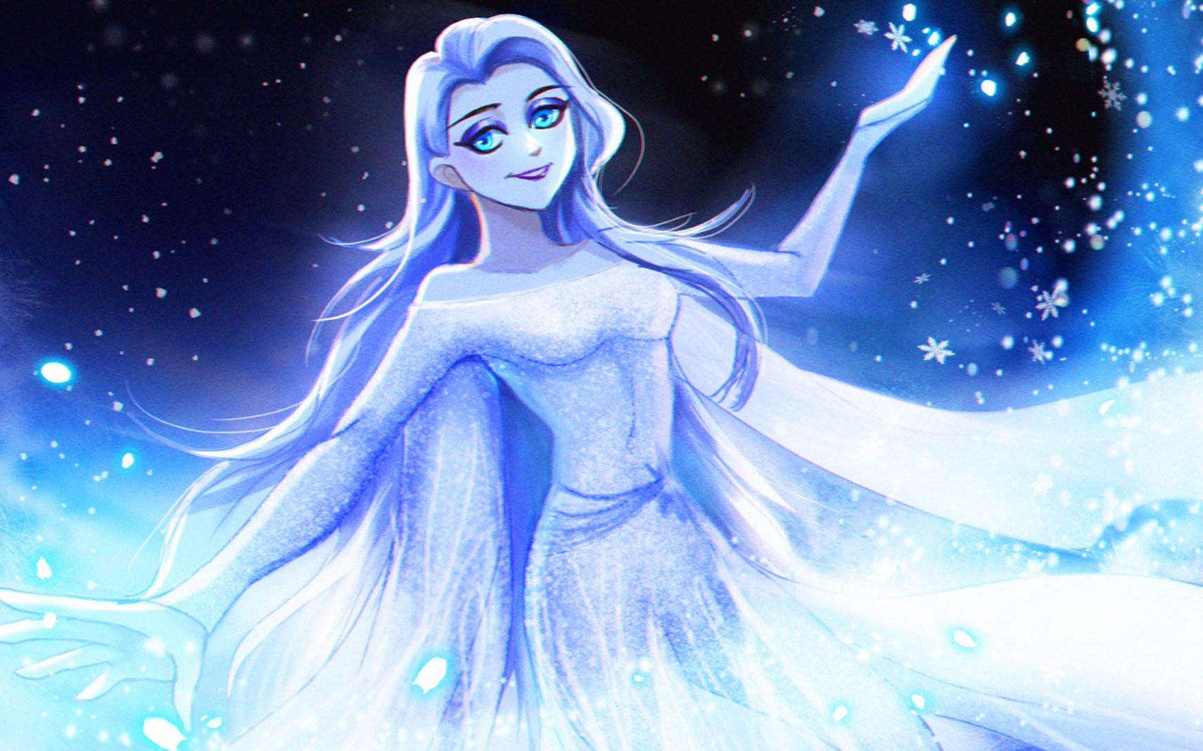 【冰雪奇缘2】仙女elsa,在线撩人