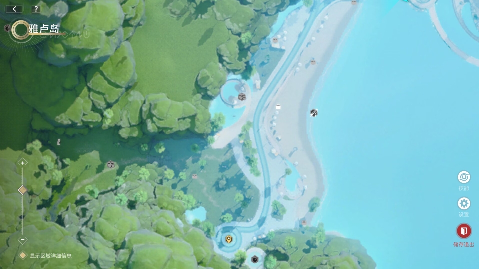 尘白禁区1.3海岛归墟游览区石板碎片资源箱全收集