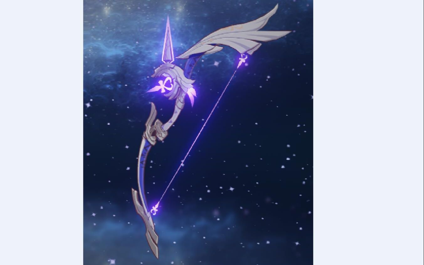 原神适合甘雨的弓还真不多输出5星阿莫斯之弓