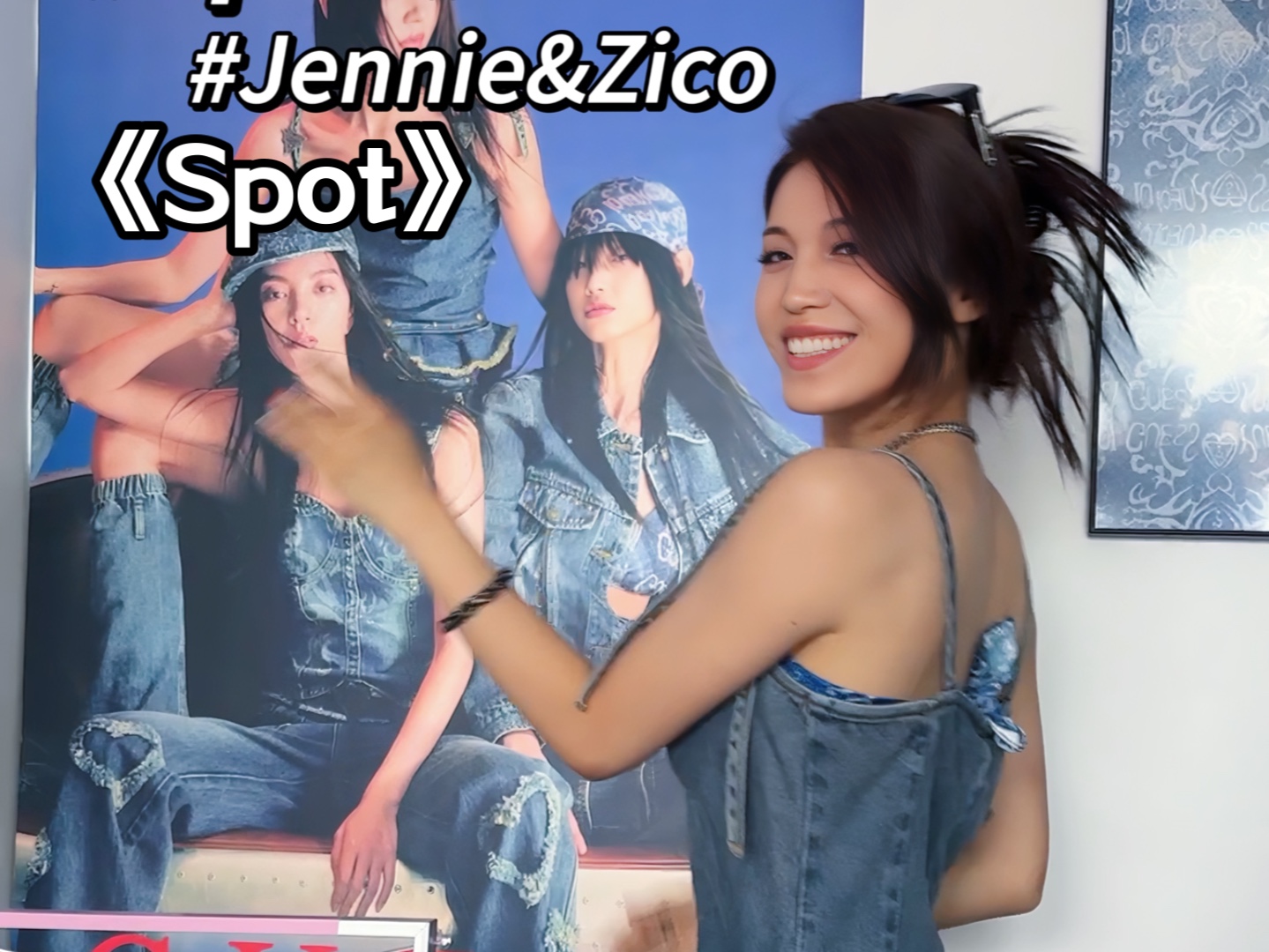 三套穿搭解锁spot的舞蹈变装!|《spot》-jennie&zico