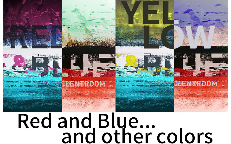 red and blue. and 其他颜色【arcaea】