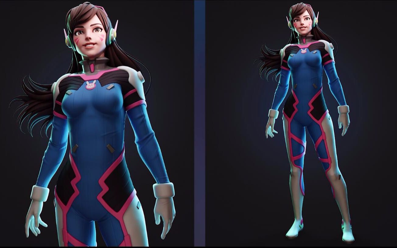 [图]【搬】The Truth About Self-Taught Artists ¦ Sculpting D.Va in 3D [Overwatch]