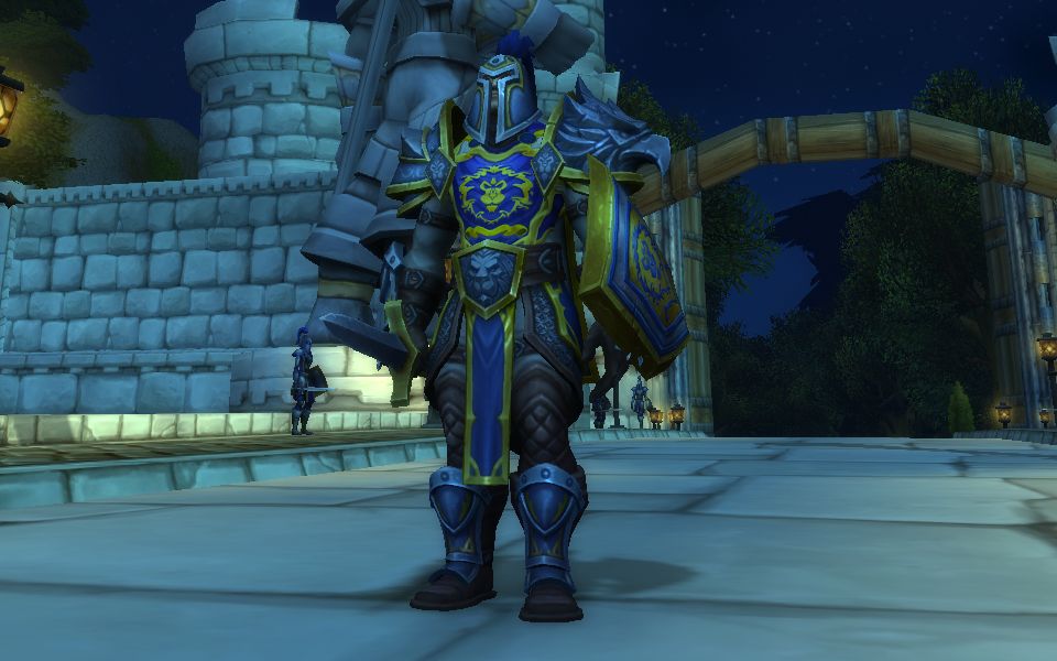 当你是暴风城卫兵代入传承任务时