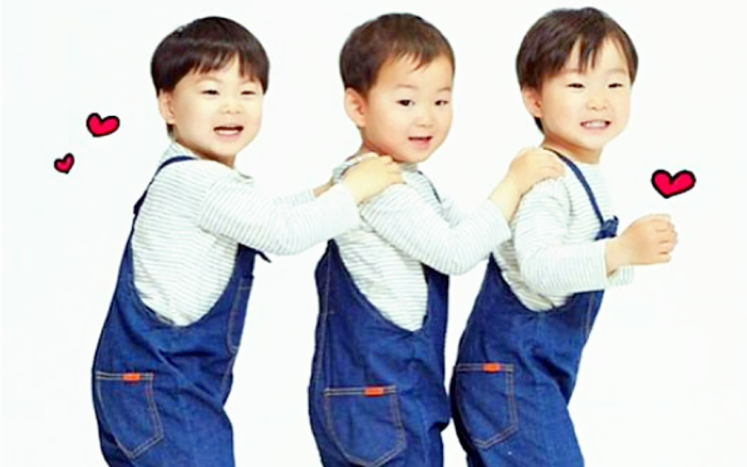 【超人回来了】宋家三胞胎大韩民国万岁超可爱Para Pam_哔哩哔哩_bilibili