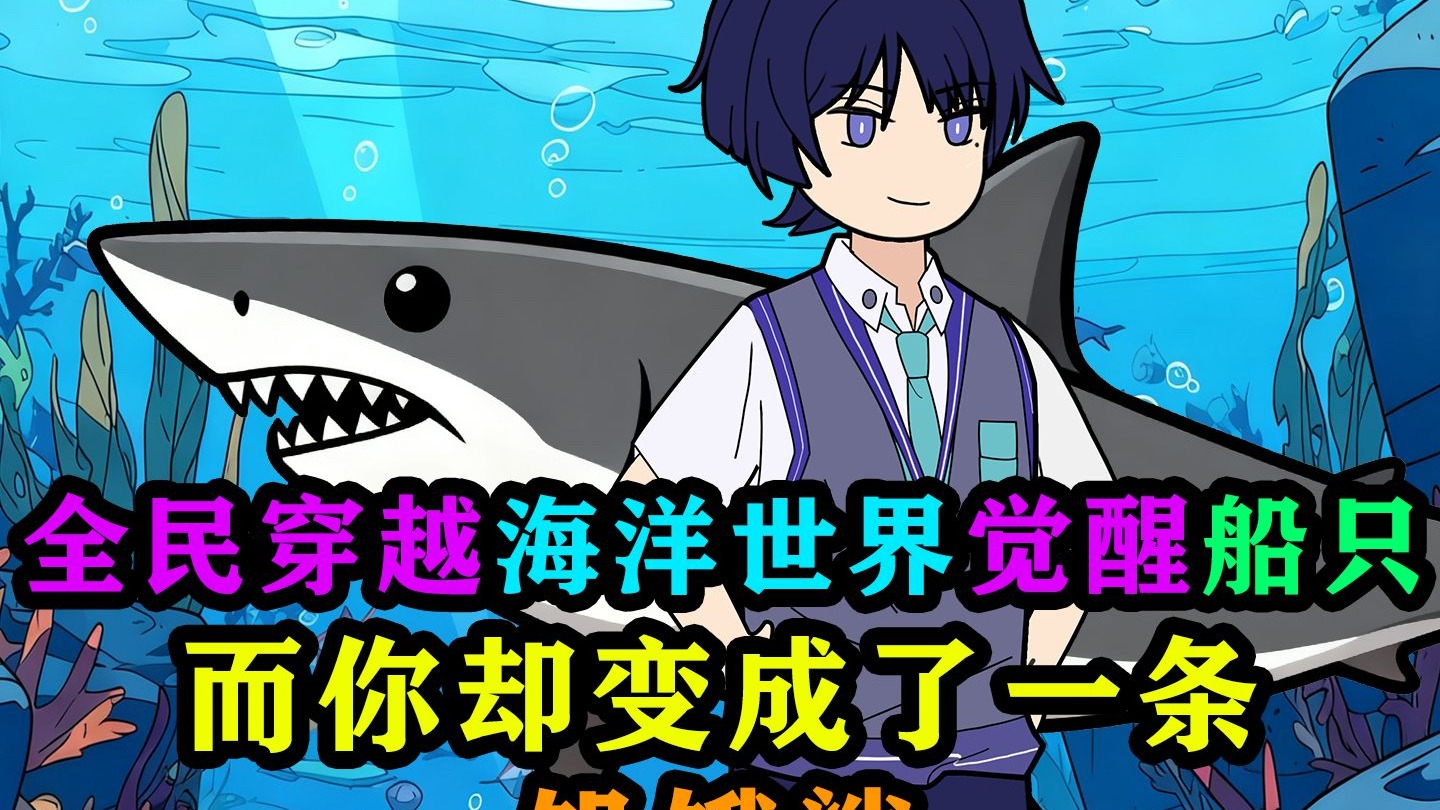 变成鲨鱼开启吞噬进化系统,吃什么生物就进化什么生物的特征能力