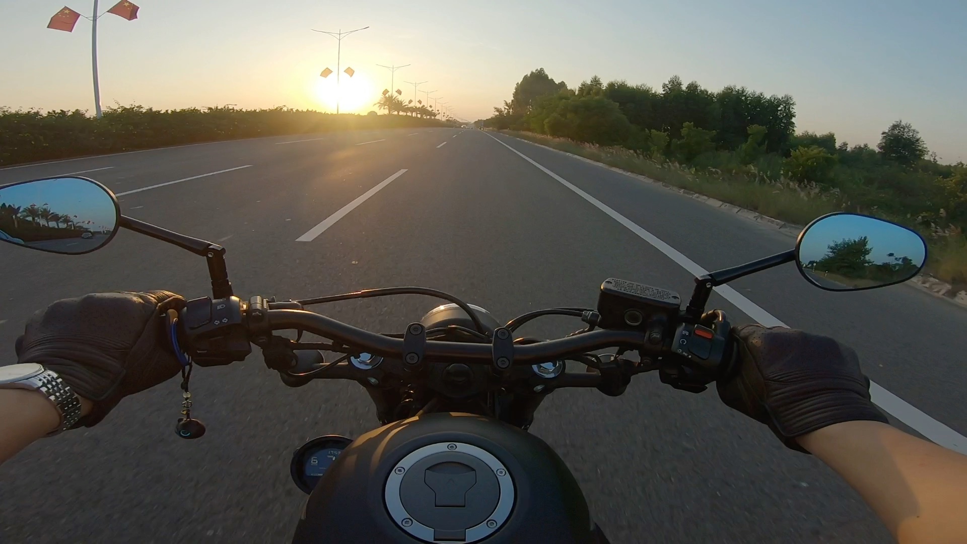 我的骑行日记 cm300骑行第一视角 日常骑行vlog(建议佩戴耳机观 ))