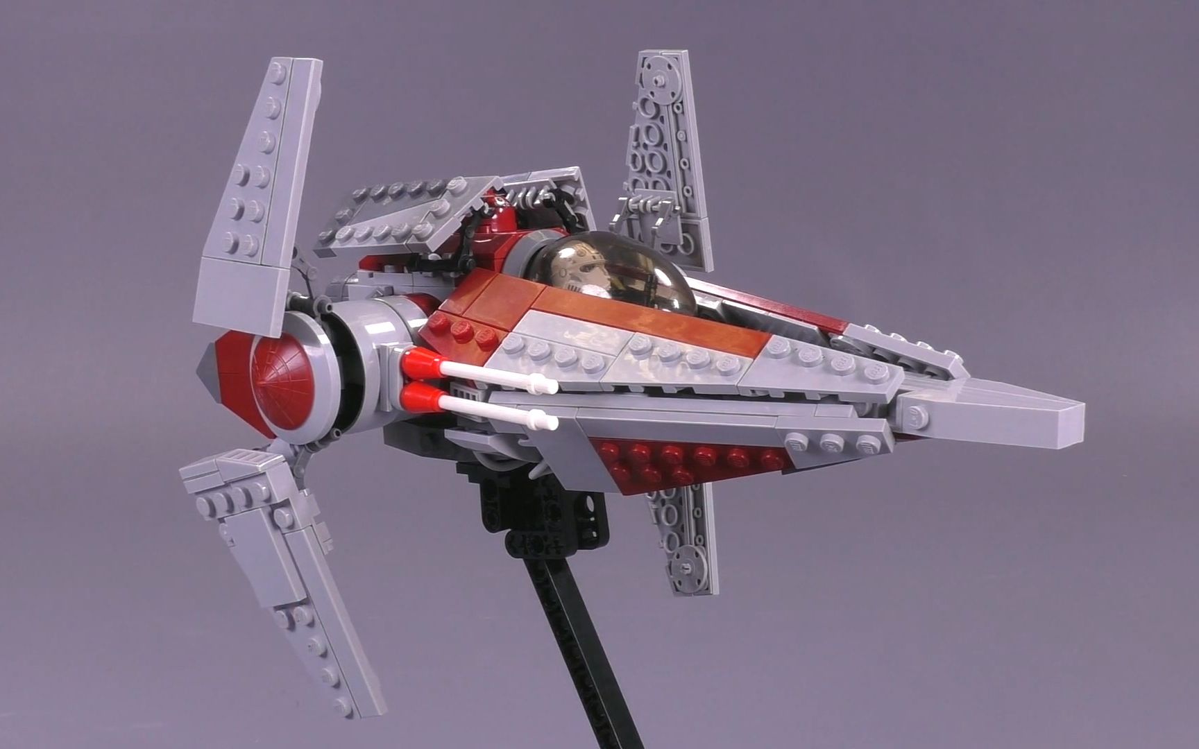 乐高 星球大战 MOC V翼星际战机 LEGO STAR WARS Vwing Starfighter~bv哔哩哔哩bilibili