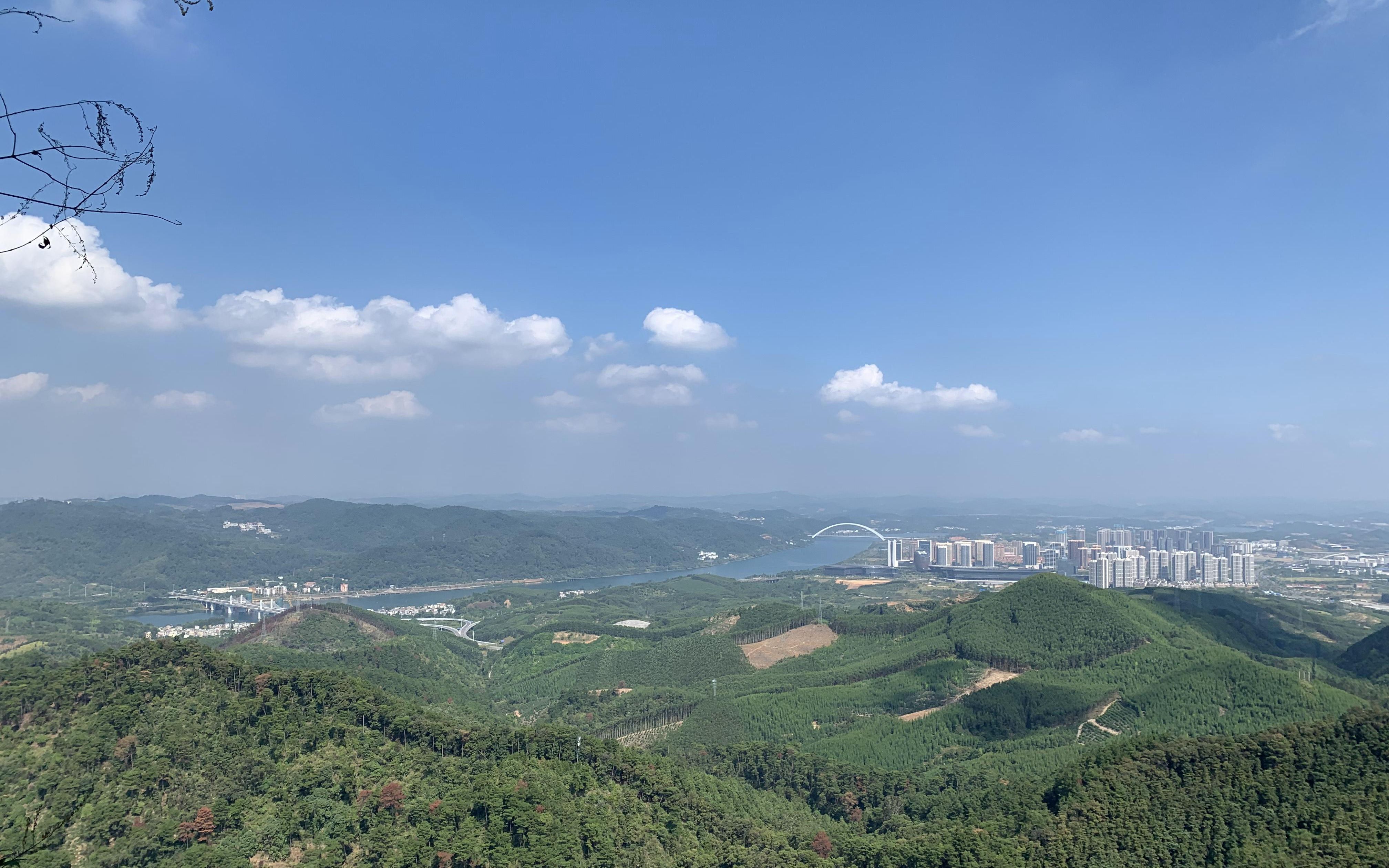 2021年柳州古亭山徒步风景