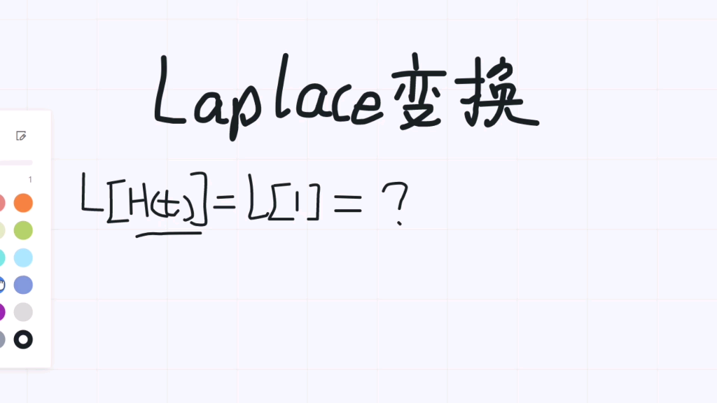 拉普拉斯变换(2)单位跃阶函数的拉普拉斯变换哔哩哔哩bilibili