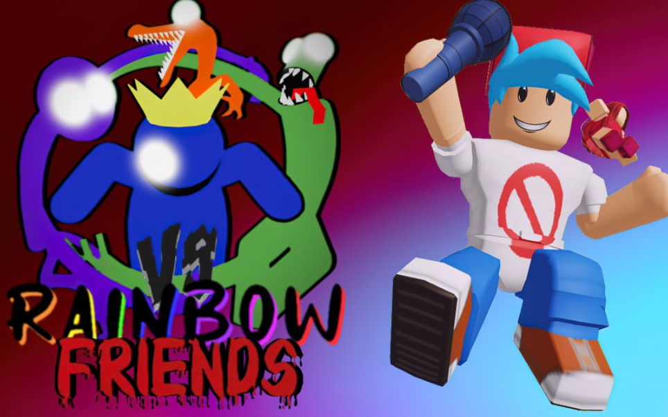 fnf优质模组-彩虹朋友全流程〖光流补帧