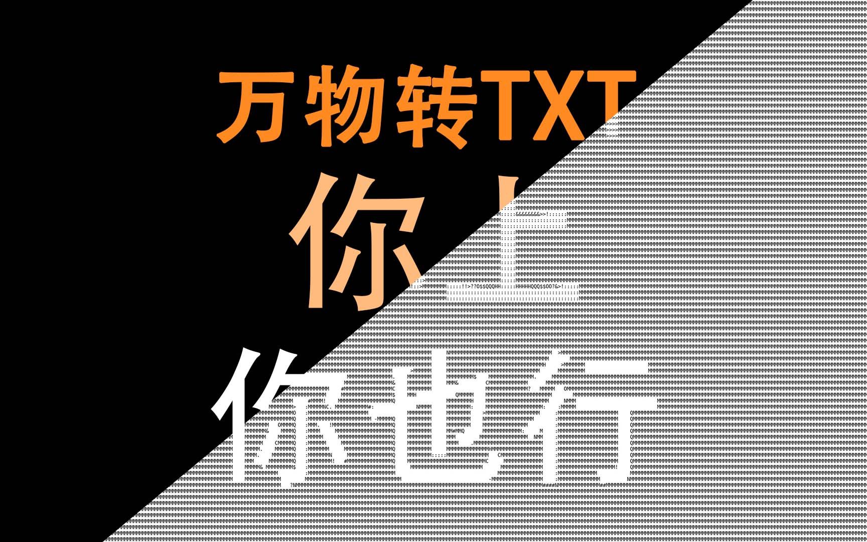 [图]【你上你也行】蹭热度教学——视频一键转txt